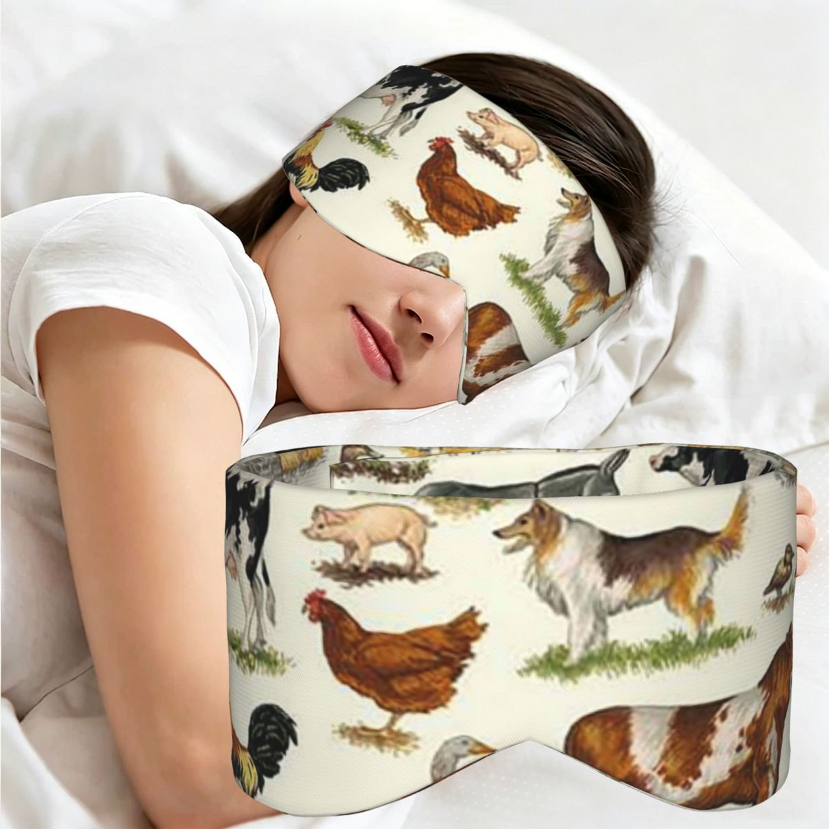 Farming A - Máscara de dormir para animais de