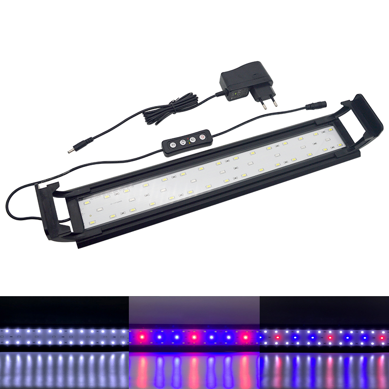 Plant Growth Regulator - Luz led para aquário, 16-64cm, lâmpada