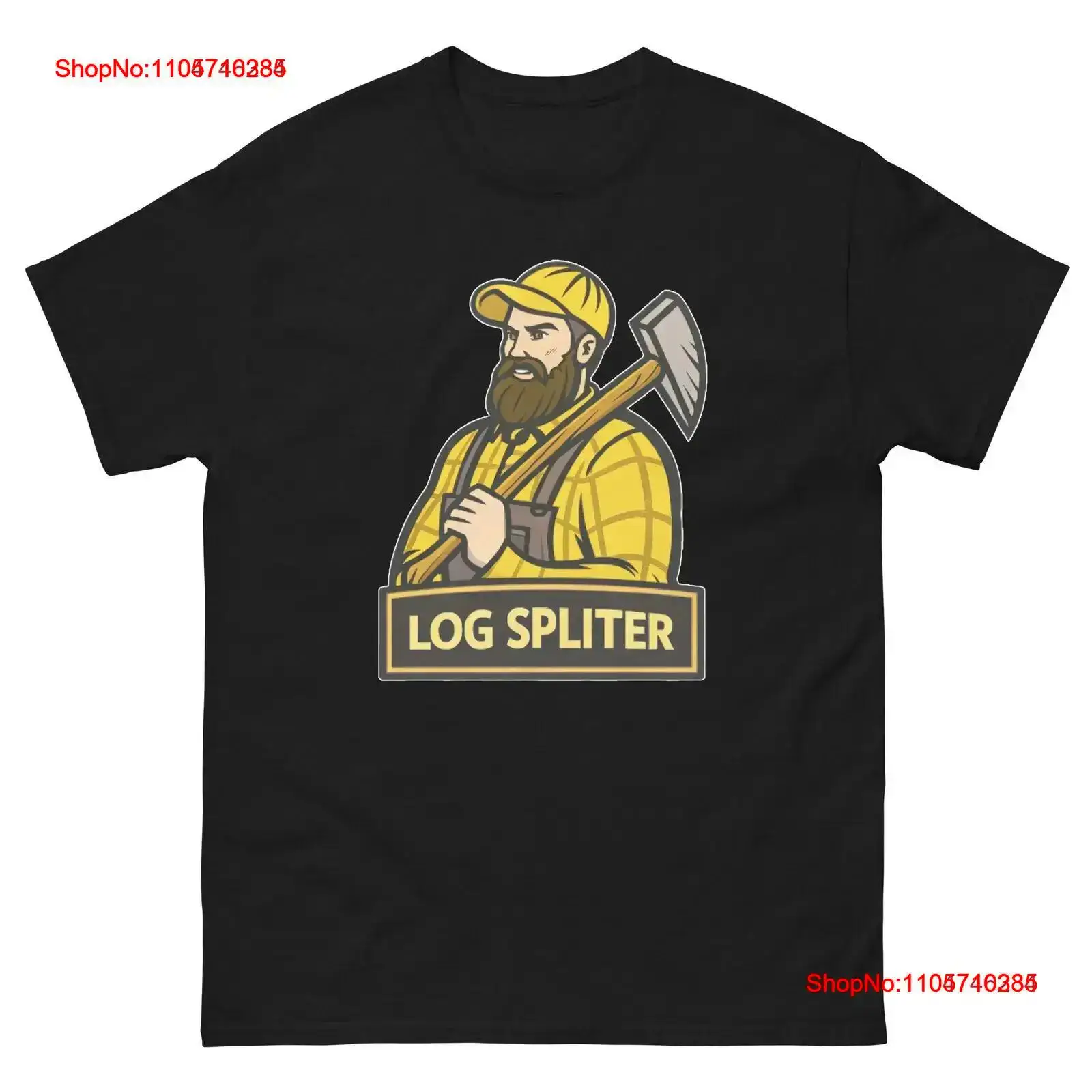 Camiseta Log Splitter Farming  - Farming Agriculture Logo avaliação e preço