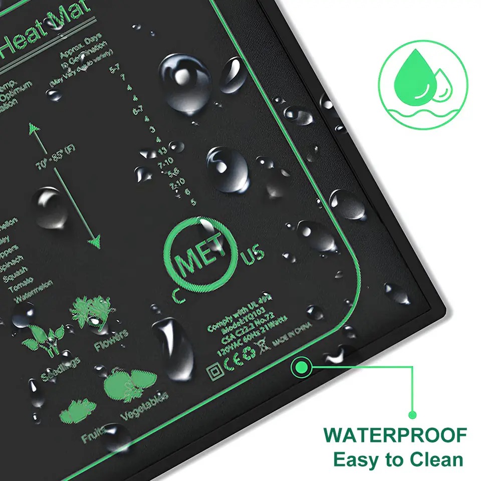 Tapete de calor para mudas, 10 - Plant Growth Regulator avaliação e preço